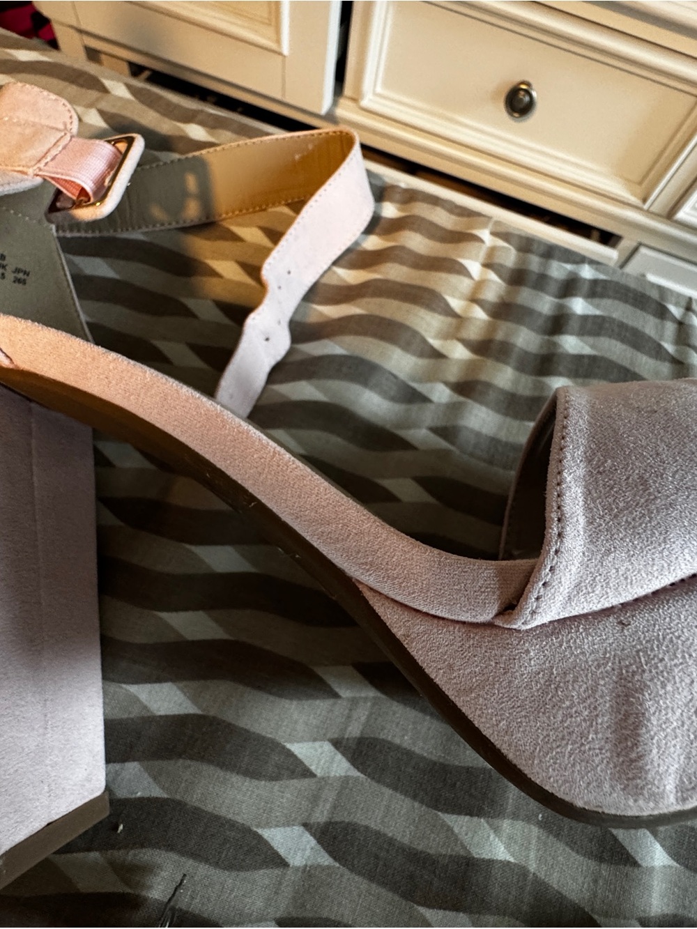 Dream Pairs Pink Block Heel Sandals